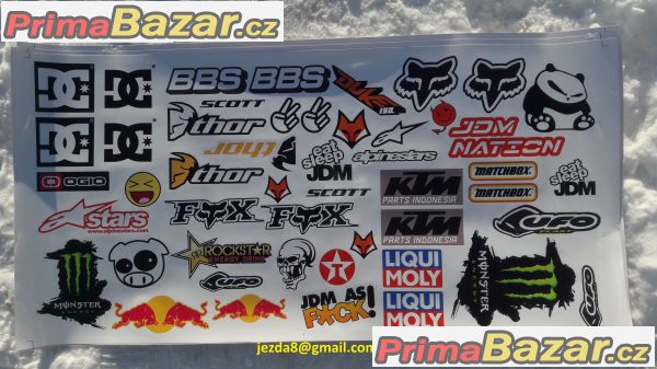 Samolepky, polepy , nálepky auto tuning folie , stickersbomb