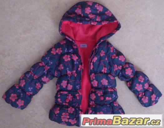 Dětská zimní bunda, bundička, zn. F&F, vel. 86 (12-18měs.)