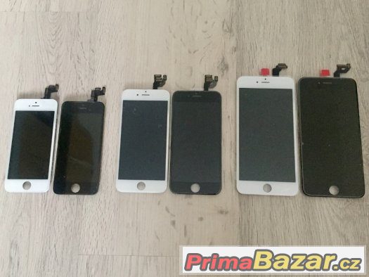 LCD displej iPhone/ nabíječka/ ochranné sklo/ SE ZARUKOU