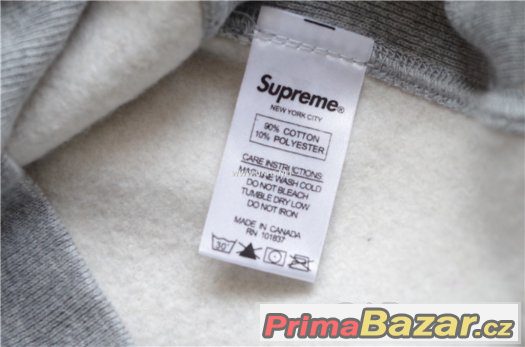 Supreme Grey L hoodie