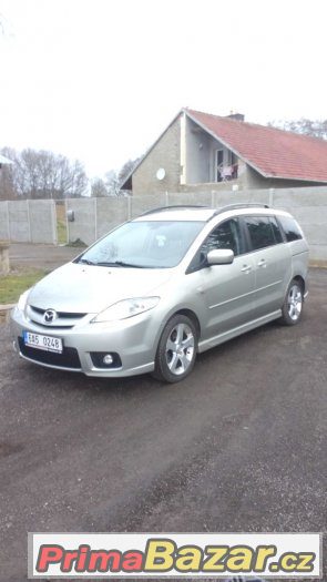 Prodáme Mazdu 5, 2.0i -145k, KeyLesGo, Xenon,