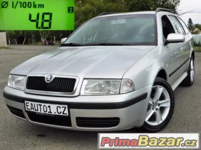 ŠKODA OCTAVIA COMBI 2004 1.9TDI 66kW KLIMA 1MAJITEL ALU16"