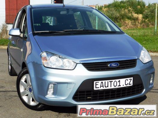 FORD C-MAX 2007 1.6i16V 74kW GHIA 1MAJITEL TAŽNÉ LED ESP EDS