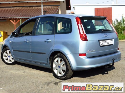 FORD C-MAX 2007 1.6i16V 74kW GHIA 1MAJITEL TAŽNÉ LED ESP EDS