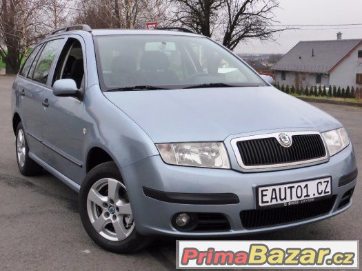 ŠKODA FABIA COMBI 2006 1.4i16V 55kW KLIMA SERVISKA ELEGANCE