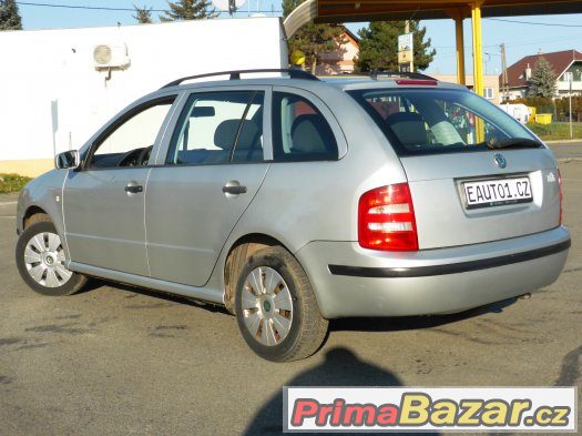 ŠKODA FABIA COMBI 2004 1.4i16V 55kW KLIMA LYŽINY ABS 2xBAG