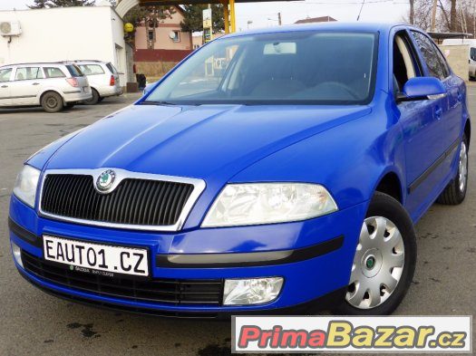 ŠKODA OCTAVIA2 1.9TDI 77kW ESP EDS ASR PDC 10xBAG JUMBOBOX