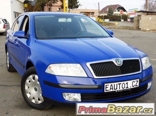 ŠKODA OCTAVIA2 1.9TDI 77kW ESP EDS ASR PDC 10xBAG JUMBOBOX