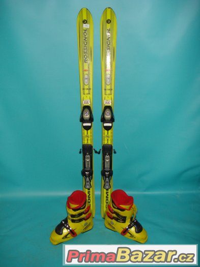 Dětské lyže Rossignol Comp  130 cm + boty 250mm