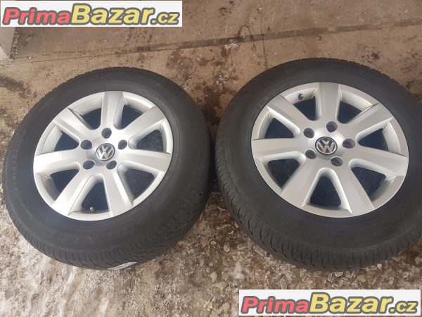 sada alu kola Volkswagen s pneu 7P6601025 Touareg 5x130 7.5jx17