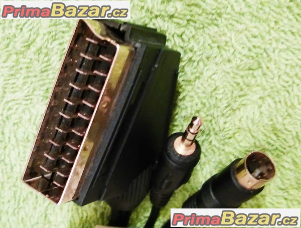 PremiumCord Kabel S-video + 3,5mm stereojack na SCART 5m + kondenzátor + drobný DÁREK ZDARMA!!! PremiumCord Kabel S-video + 3,5mm stereojack na SCART 5m + kondenzátor + drobný DÁREK ZDARMA!!!