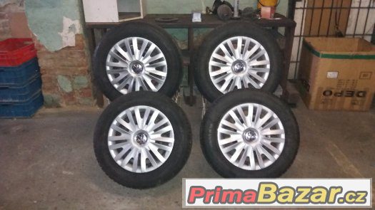 Pl. Disky VW - 5 x 100 - 15´´ - ZIMNÍ + POKLICE