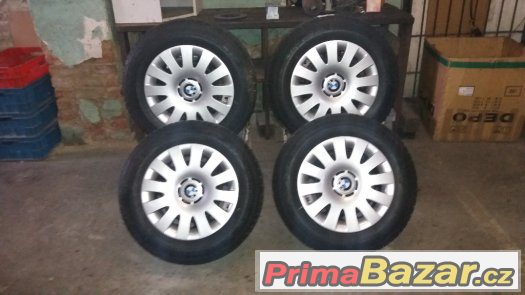 Pl. Disky BMW 5 - 5 x 120 - 15´´ - ZIMNÍ + POKLICE