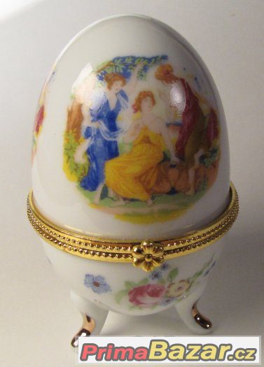 Porcelánová vejce ve stylu FABERGÉ.