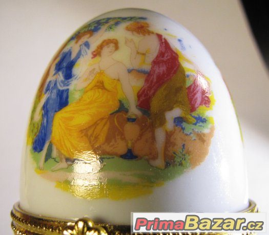 Porcelánová vejce ve stylu FABERGÉ.