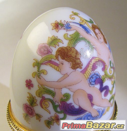 Porcelánová vejce ve stylu FABERGÉ.