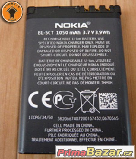 Baterie Nokia BL-5CT 1050 mAh