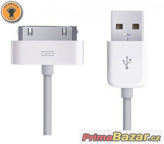 Datový a nabíjecí kabel USB iPhone 4/4S/3G/3GS/2G