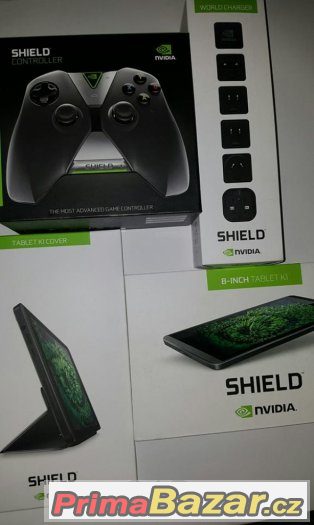 Herní Tablet Nvidia Shield K1 s ovladačem a příslušenstvím