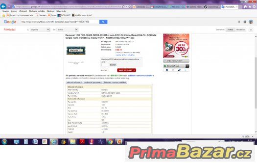 Ramaxel 1GB PC3-10600 DDR3-1333MHz Ramaxel 1GB PC3-10600 DDR3-1333MHz