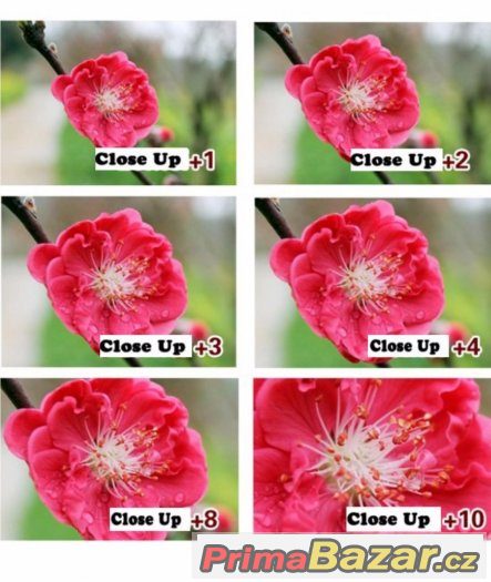 Nový Close up+4 Filtr Filter (lupa) Kov + sklo kvalitní