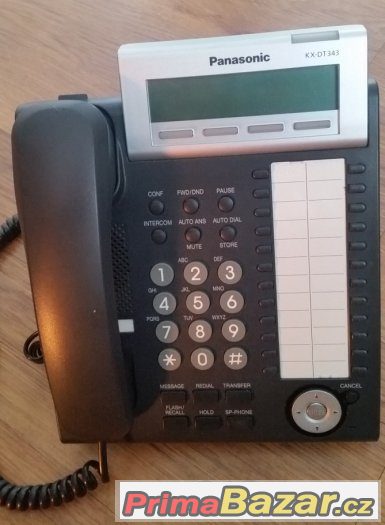 Systémový digitální telefonní přístr. Panasonic KX-DT343CE-B