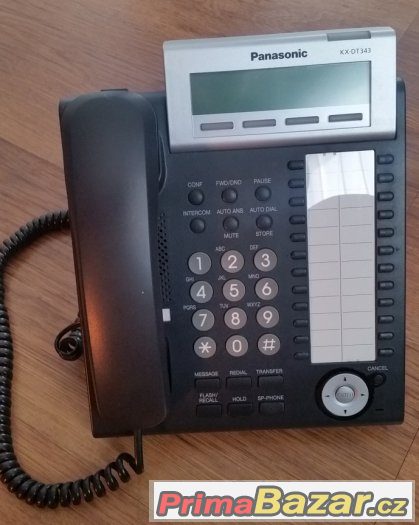 Systémový digitální telefonní přístr. Panasonic KX-DT343CE-B