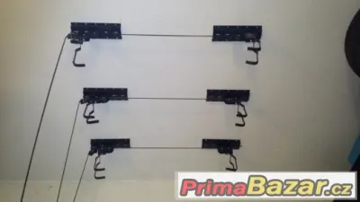 3 kusy - kladkový držák kola na strop