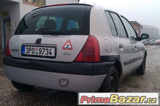 RENAULT CLIO 1,9D - EKO daň zaplacená