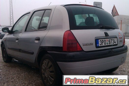 RENAULT CLIO 1,9D - EKO daň zaplacená