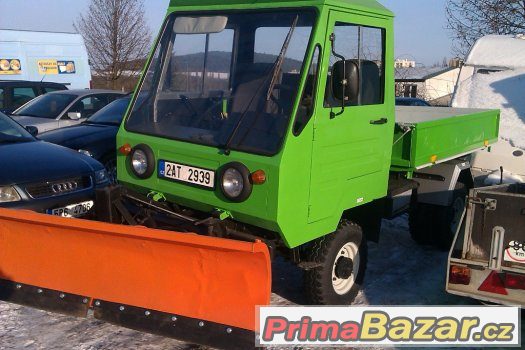 MULTICAR M25 - 4x4 - sklápěč + radlice