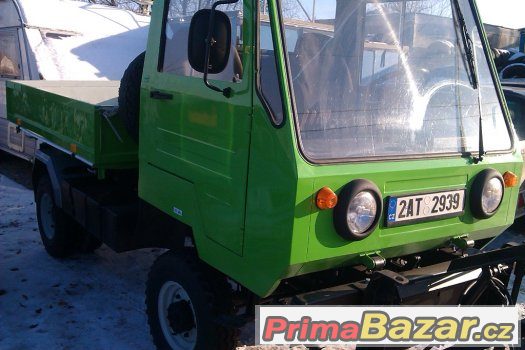 MULTICAR M25 - 4x4 - sklápěč + radlice