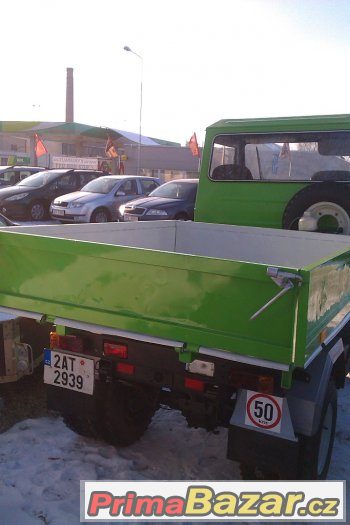 MULTICAR M25 - 4x4 - sklápěč + radlice