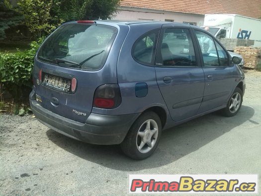 Renault Meegane Scenic na náhradní díly rv. 1999