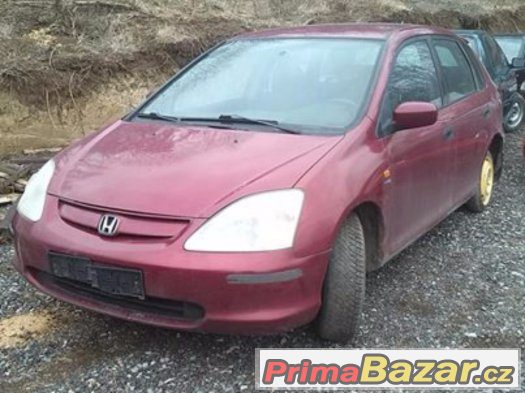 Honda Civic 7g na náhradní díly rv.2001