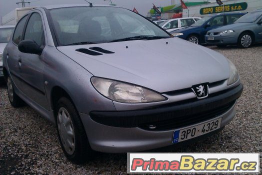 PEUGEOT 206 1,9 DIESEL r.:2001 - bez EKO daně