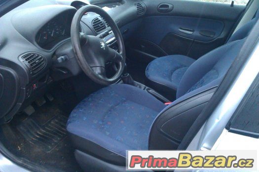 PEUGEOT 206 1,9 DIESEL r.:2001 - bez EKO daně