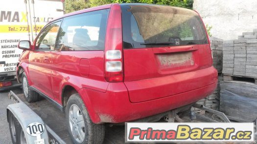 Honda HRV na náhradní díly motor d16w1 rv. 2000