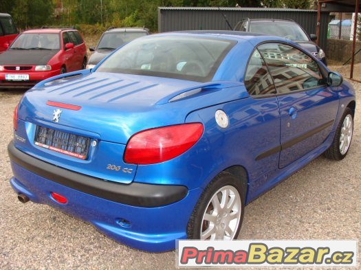 Peugeot 206 CC TOP STAV