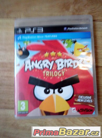 Hra Angry Birds na PS3