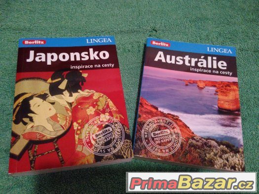 cestovní průvodce Austrálie Lingea + Japonsko -