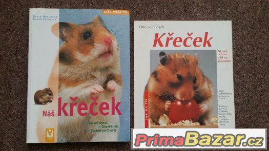 Knihy - křeček 2x