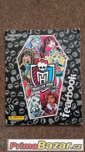 Časopisy monster high + album + monster high návrhy