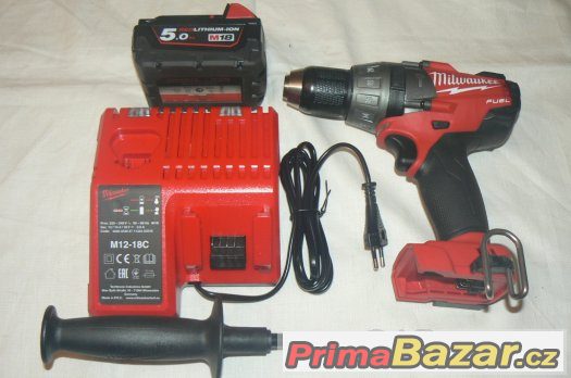 Nová  Milwaukee M18CPD (s příklepem), ČB