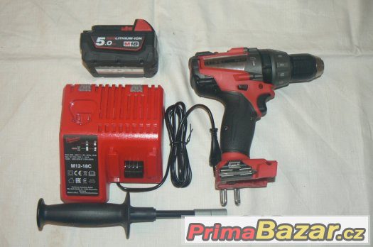 Nová  Milwaukee M18CPD (s příklepem), ČB