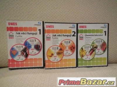 SOUBOR EDUKATIVNÍCH DVD - FYZIKA, CHEMIE