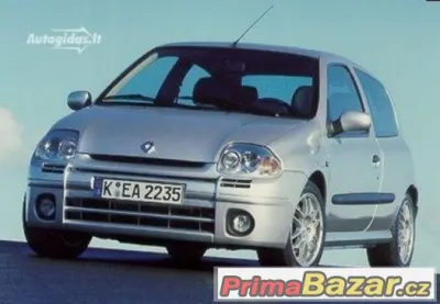 Nárazník, sedáky na Renault Clio 2.0 16V sport
