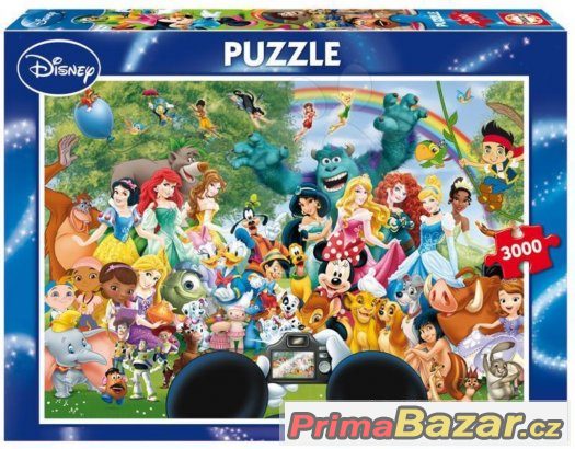 Puzzle  Úžasný svět Disney II - puzzle 1000 dílků