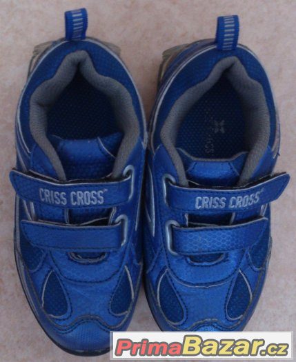 Chlapecké botasky, tenisky, Criss Cross, vel.27-28
