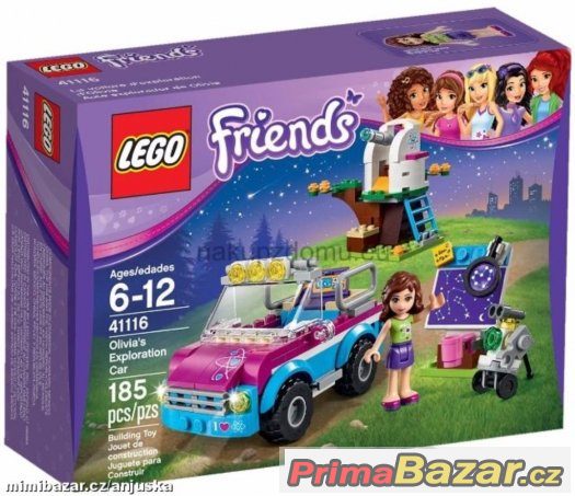 LEGO Friends 41116 Olivie a její průzkumné auto
